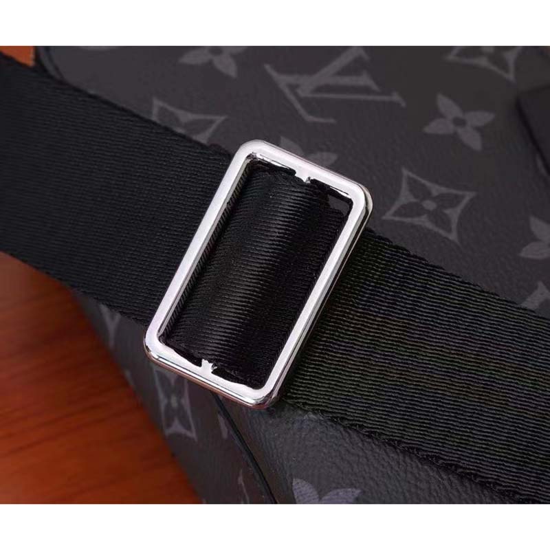 Louis Vuitton Unisex LV Alpha Wearable Wallet Grey Monogram Eclipse Coated Canvas