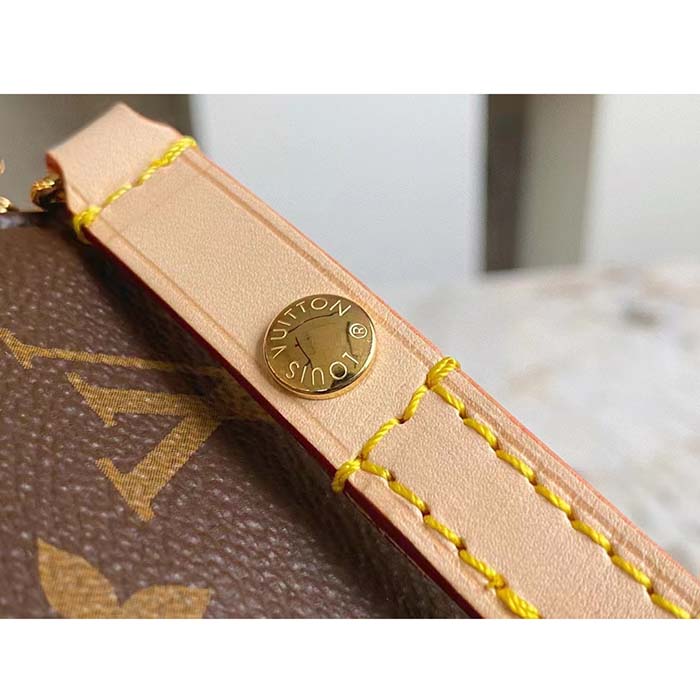Louis Vuitton Women LV Wallet On Chain Ivy Brown Monogram Coated Canvas