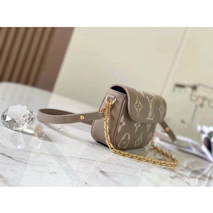 Louis Vuitton Women LV Wallet On Chain Ivy Monogram Empreinte Embossed Supple Grained Cowhide Leather