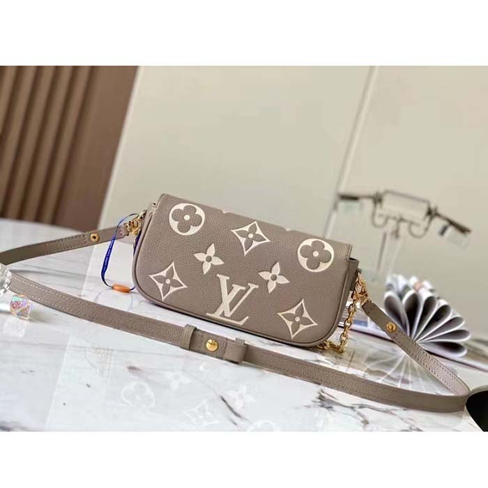 Louis Vuitton Women LV Wallet On Chain Ivy Monogram Empreinte Embossed Supple Grained Cowhide Leather