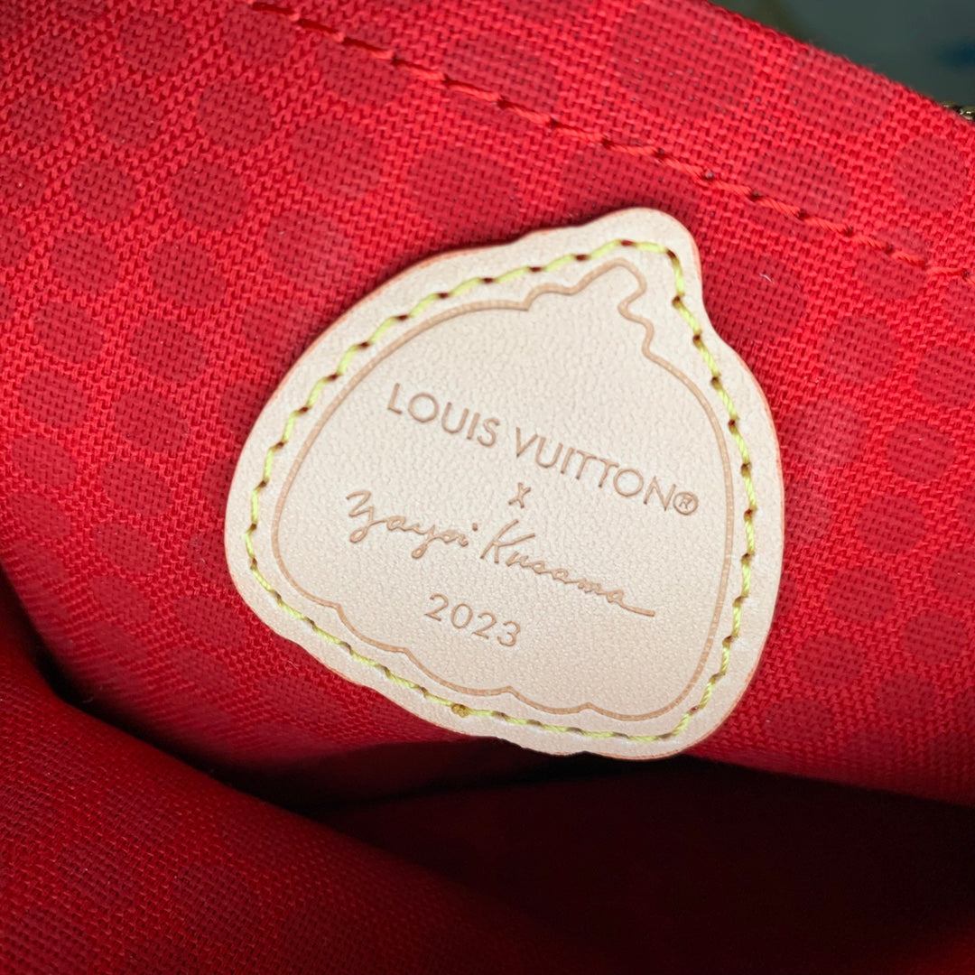 Louis Vuitton Women LV x YK Multi Pochette Accessoires Monogram Coated Canvas 3D Painted Dots