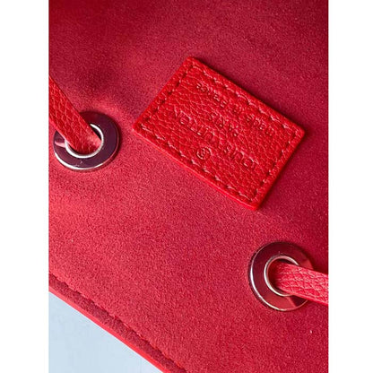Louis Vuitton Women LVxYK NeoNoé BB Red White Grained Epi Cowhide Leather