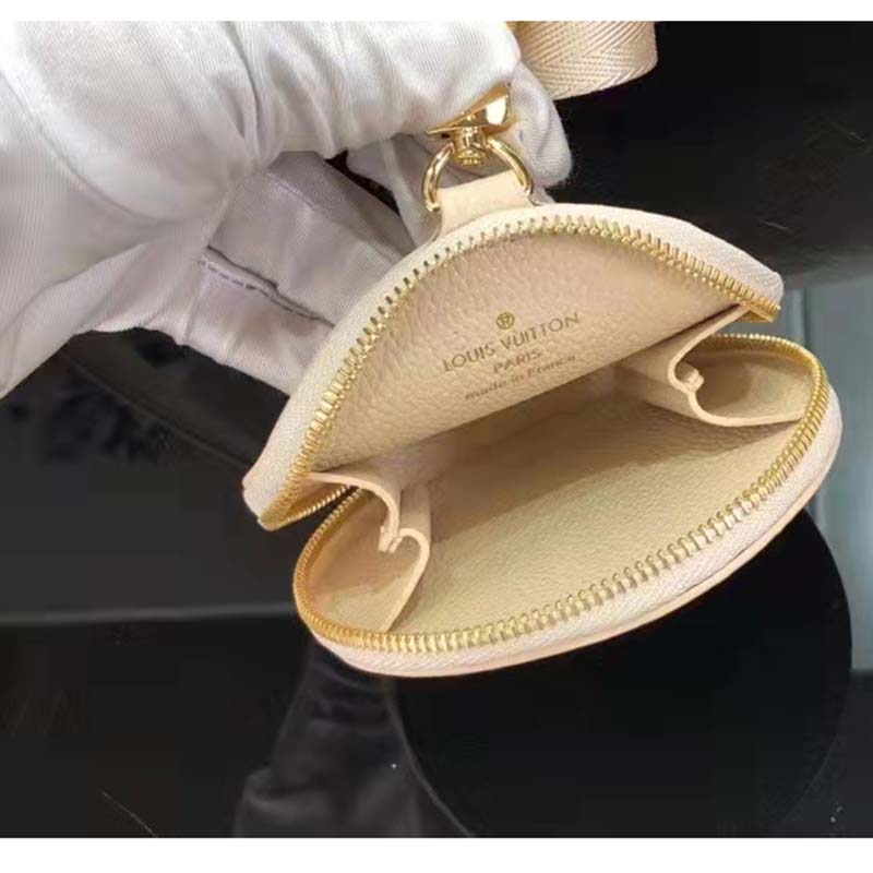 Louis Vuitton Women Papillon BB Bag Crème Beige Embossed Supple Grained Cowhide