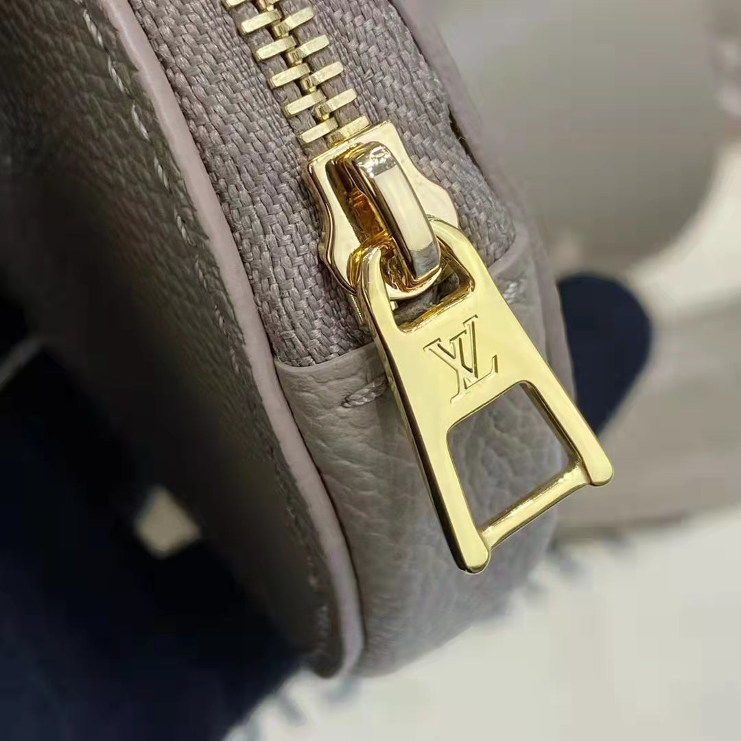 Louis Vuitton Women Papillon BB Dove Cream Embossed Supple Grained Cowhide Leather