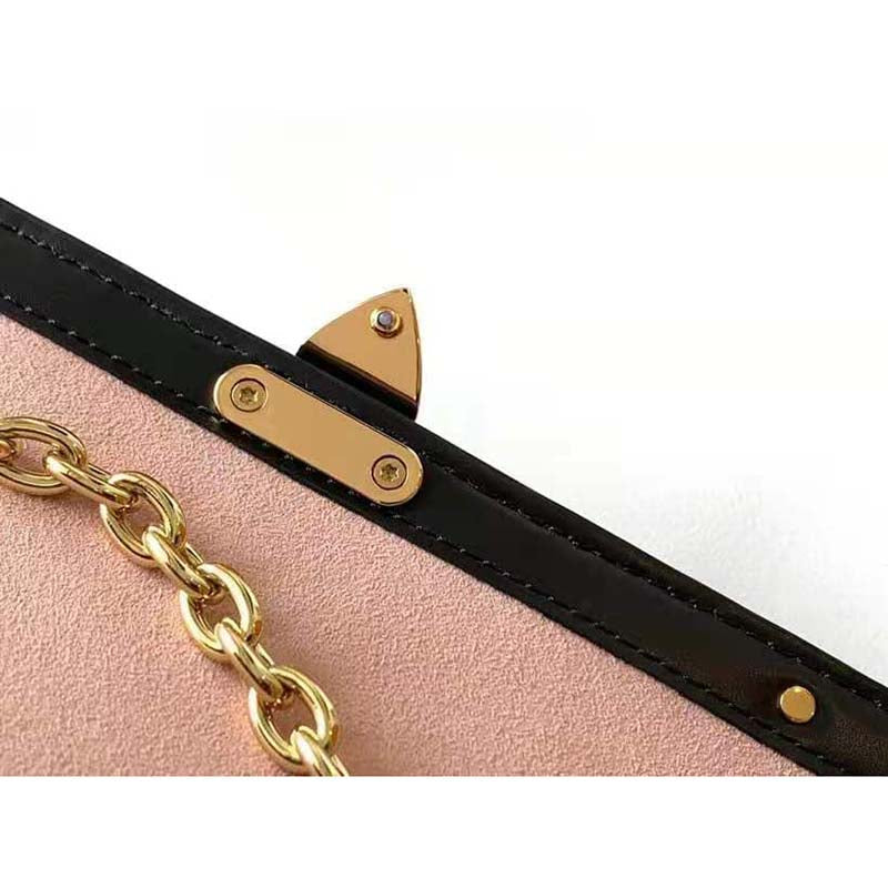 Louis Vuitton Women Papillon Trunk Handbag Black Epi Cowhide Leather