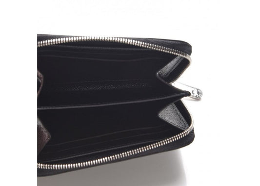 Louis Vuitton Zippy Coin Purse Epi Leather Noir