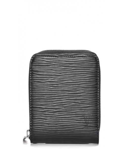 Louis Vuitton Zippy Coin Purse Epi Leather Noir