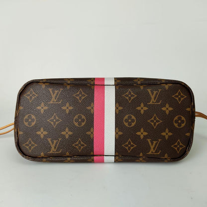 LOUIS VUITTON handbag Neverfull PM monogram with initials