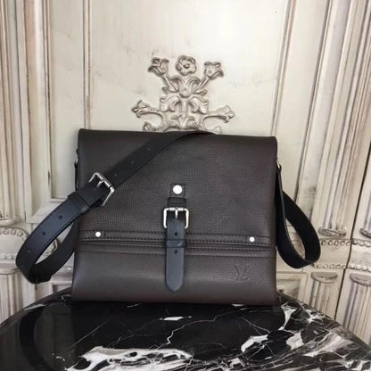 Louis Vuitton Canyon Messenger PM Utah Leather Marron