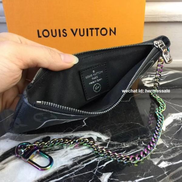 Louis Vuitton iPhone Pouch Monogram Eclipse Flash