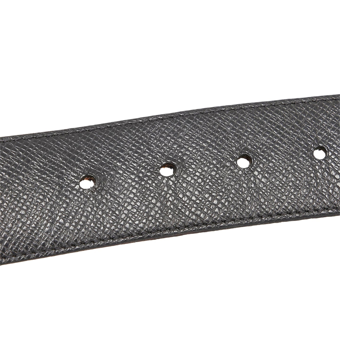 LOUIS VUITTON Monogram Eclipse Initiales Belt
