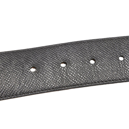 LOUIS VUITTON Monogram Eclipse Initiales Belt