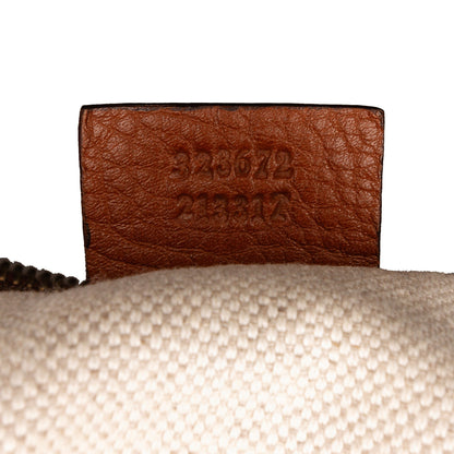 Brown Gucci Leather Bree Tote Bag