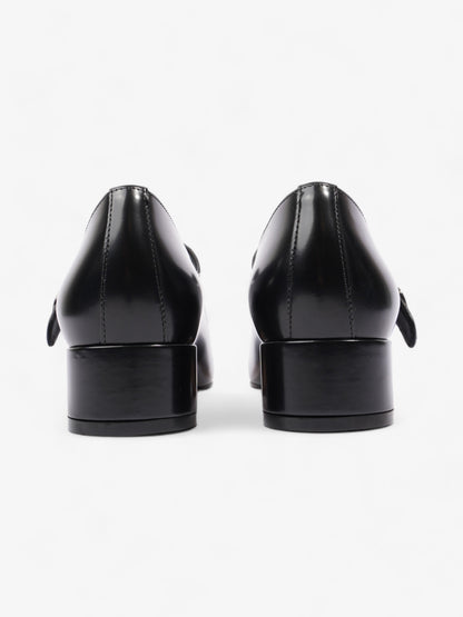 Christian Dior Uniform Mary Jane 30 Black Leather EU 38 UK 5
