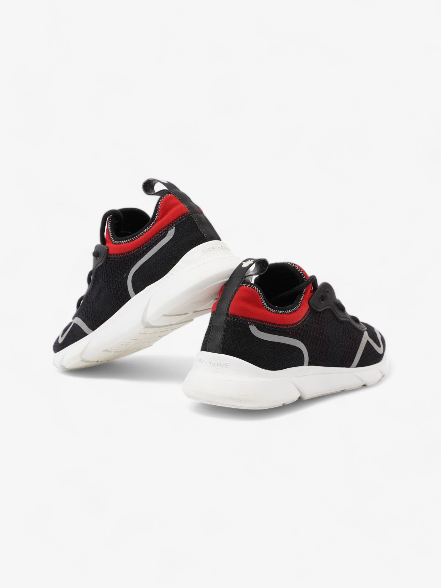 Christian Dior B21 Runner Black / Red Technical Fabric EU 40 UK 8