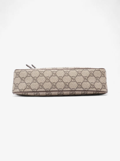 Gucci Ophidia Beige And Ebony GG Supreme Coated Canvas Small