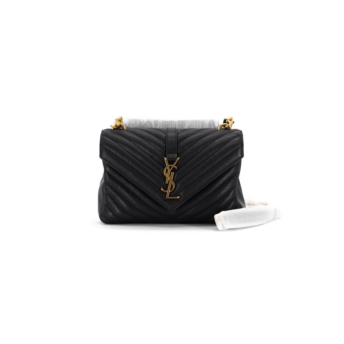 Saint Laurent Medium College shoulder Bag Black