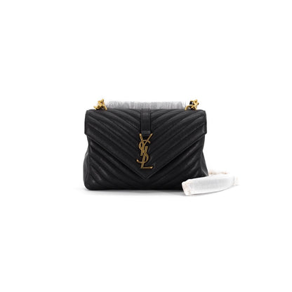 Saint Laurent Medium College shoulder Bag Black