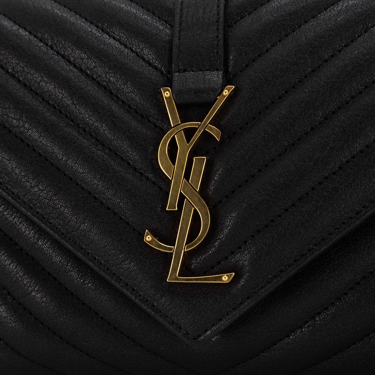 Saint Laurent Medium College shoulder Bag Black