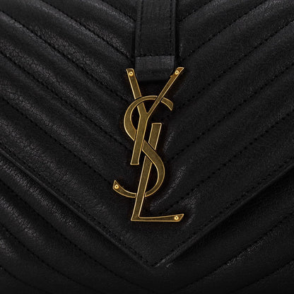 Saint Laurent Medium College shoulder Bag Black