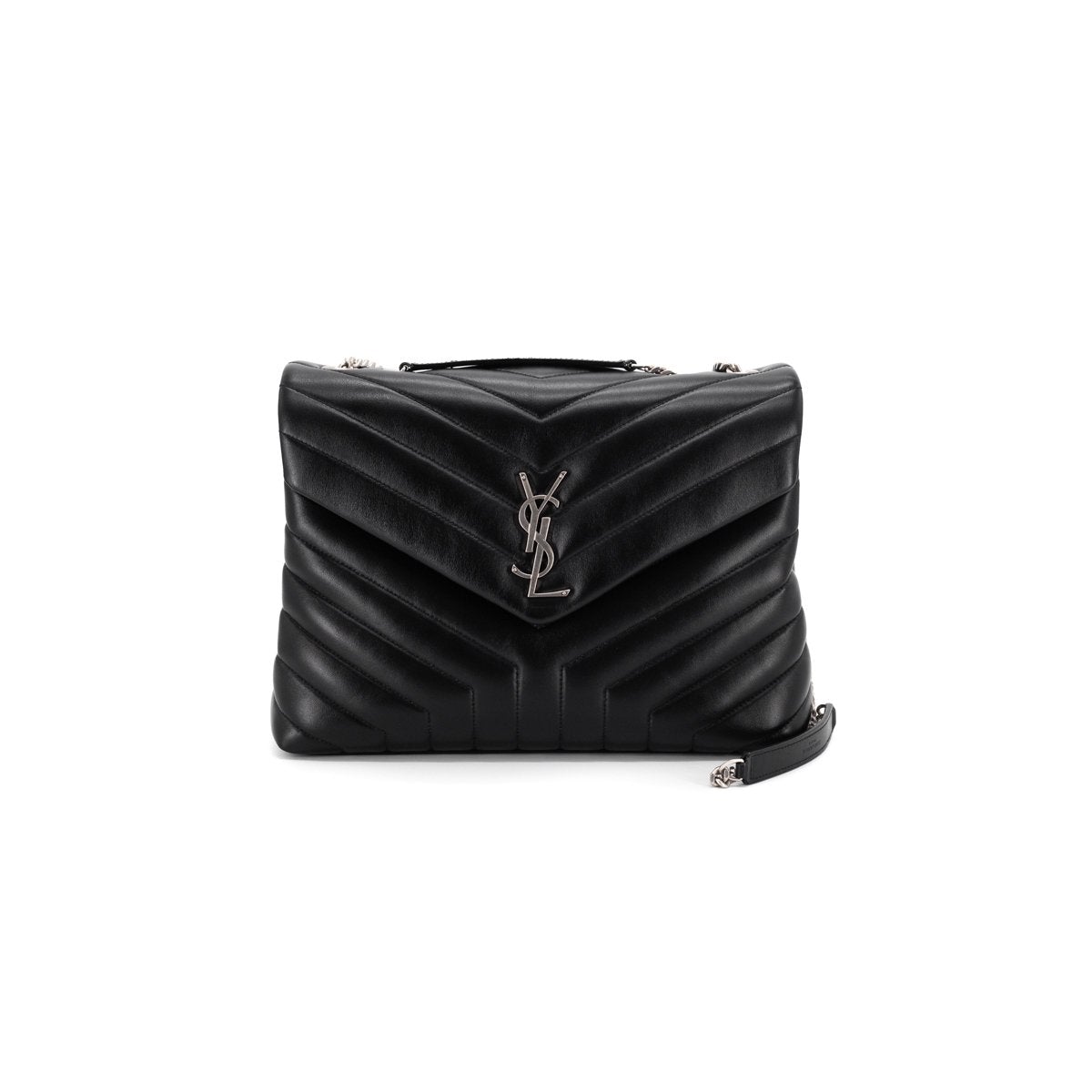 Saint Laurent Medium Loulou Bag Black