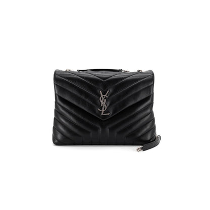 Saint Laurent Medium Loulou Bag Black
