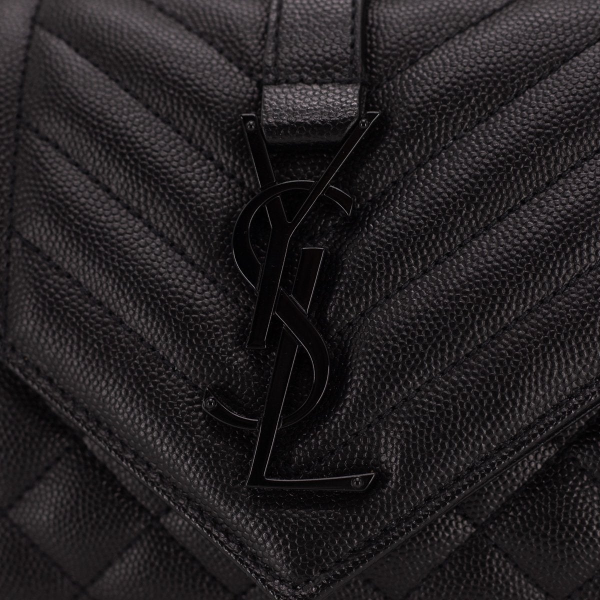 Saint Laurent Small Envelope Bag So Black