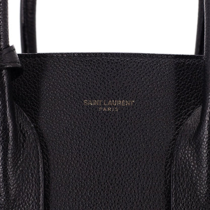 Saint Laurent Classic Sac De Jour Small In Grained Leather Black
