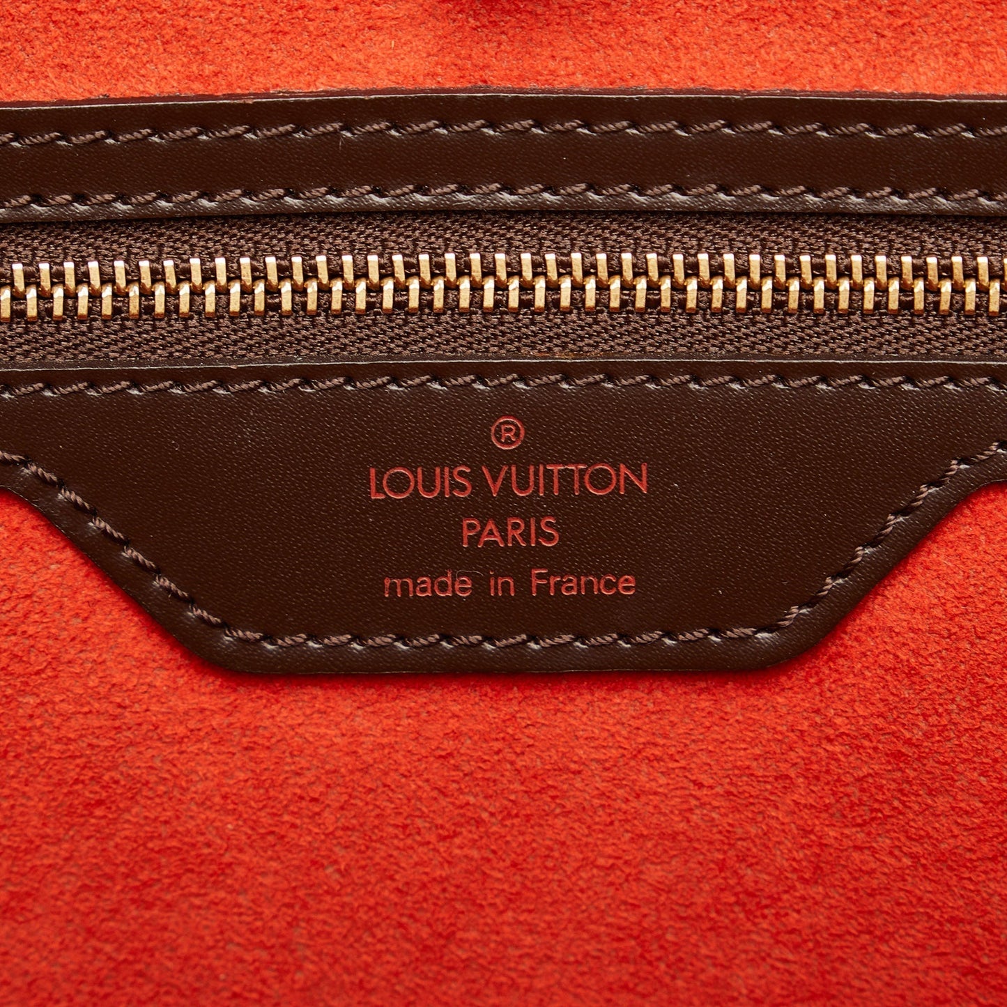 Brown Louis Vuitton Damier Ebene Manosque GM Tote Bag