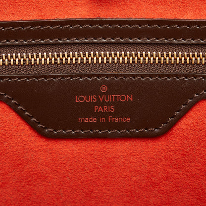 Brown Louis Vuitton Damier Ebene Manosque GM Tote Bag