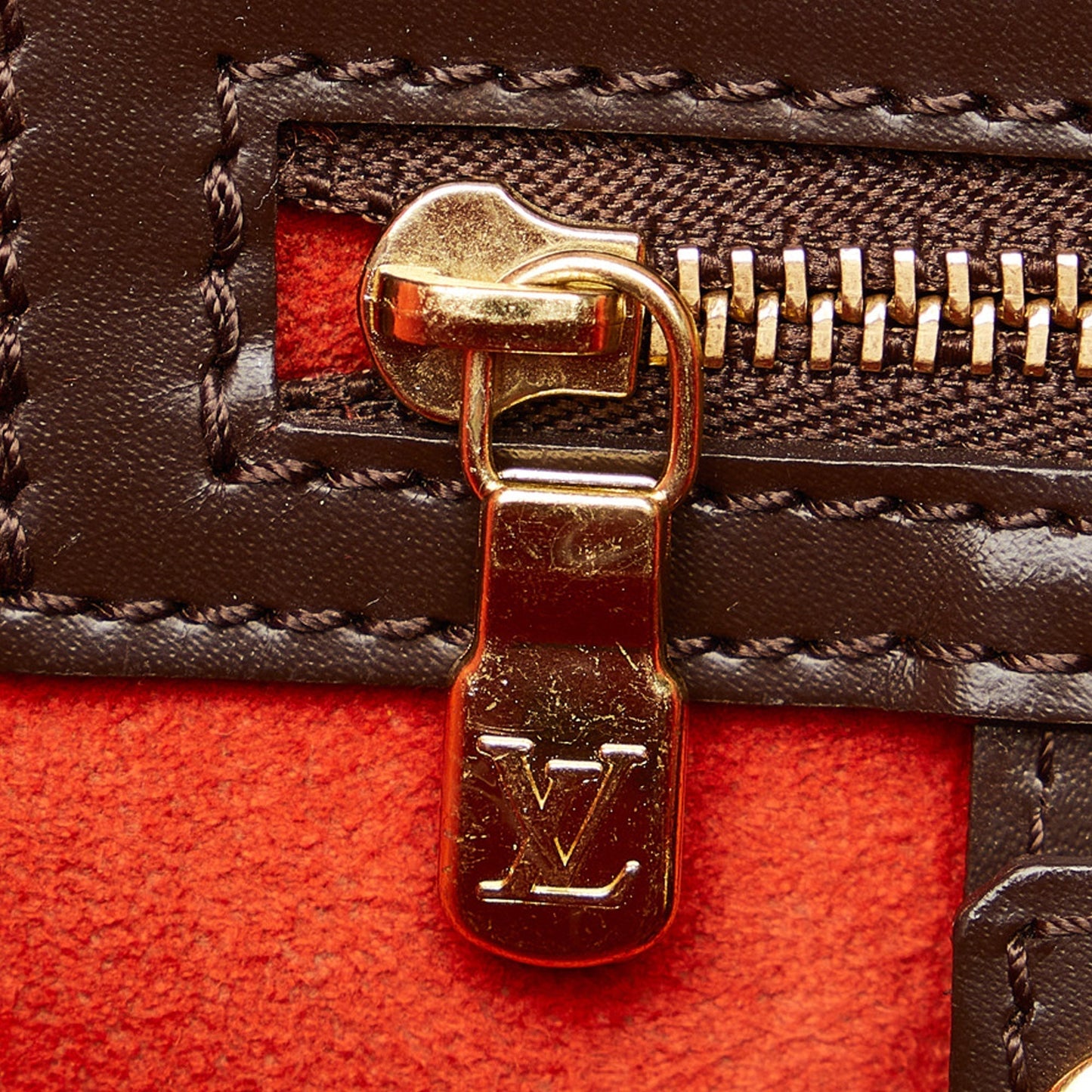 Brown Louis Vuitton Damier Ebene Manosque GM Tote Bag
