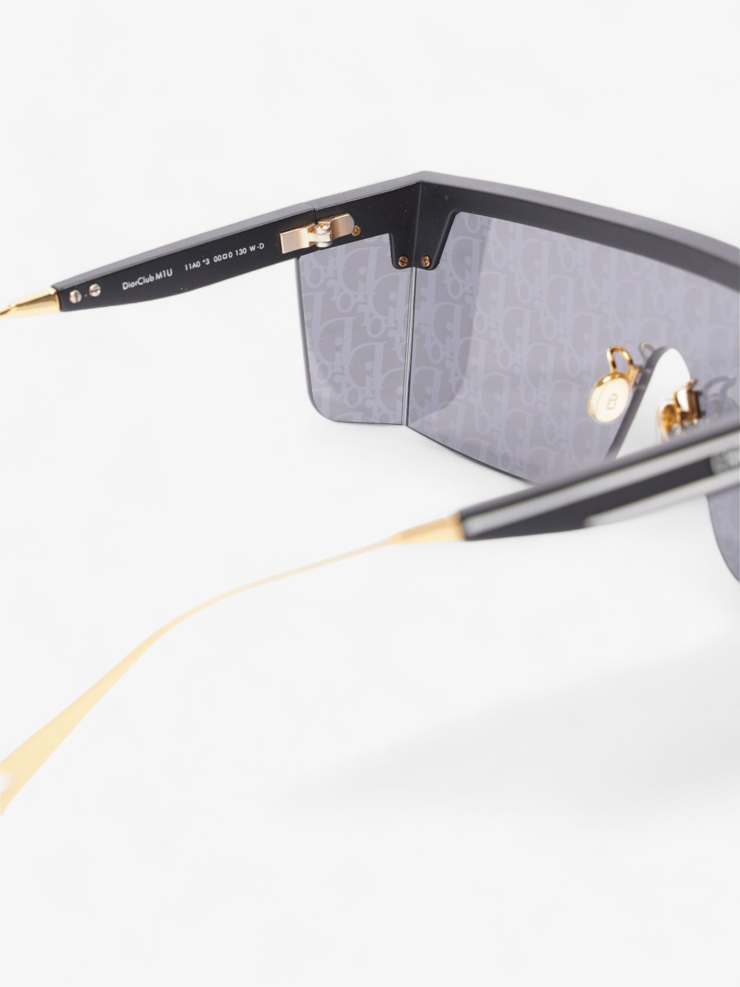 Christian Dior DiorClub M1U Blue Oblique Acetate 130mm