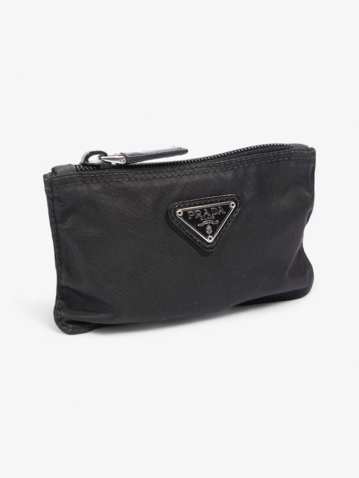 Prada Coin Purse Black Nylon