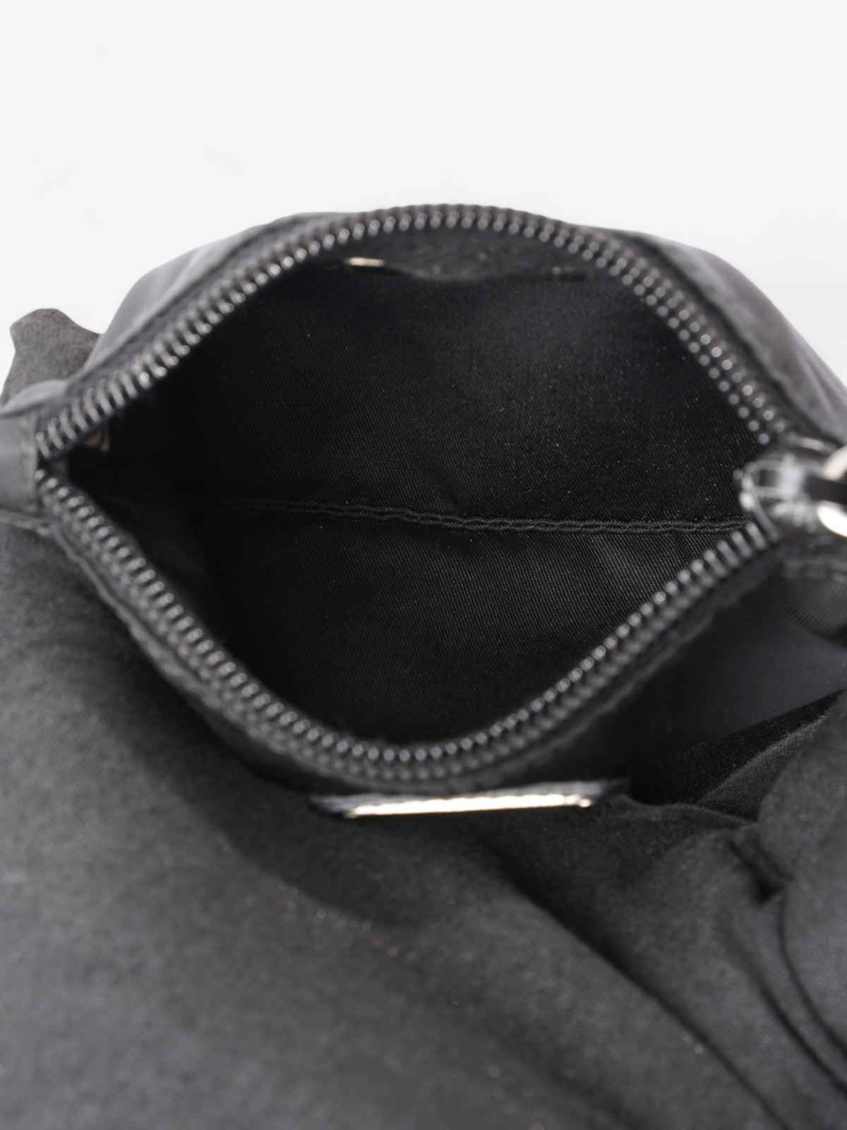 Prada Coin Purse Black Nylon