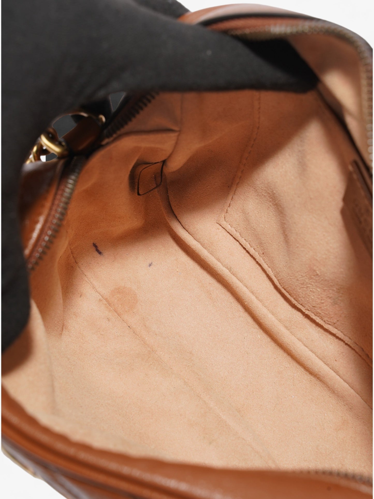 Gucci GG Marmont Brown Matelasse Leather Small