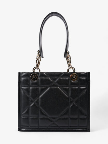 Christian Dior Archi Cannage Bage Black Leather