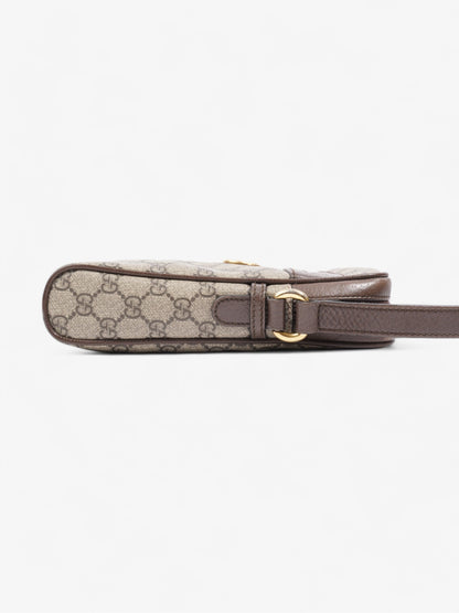 Gucci GG Ophidia GG Supreme / Green / Red Coated Canvas Small