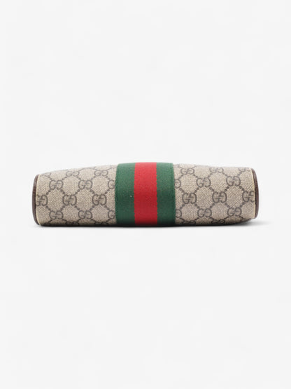 Gucci GG Ophidia GG Supreme / Green / Red Coated Canvas Small