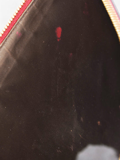 Gucci Floral Bird Clutch Supreme Coated Canvas