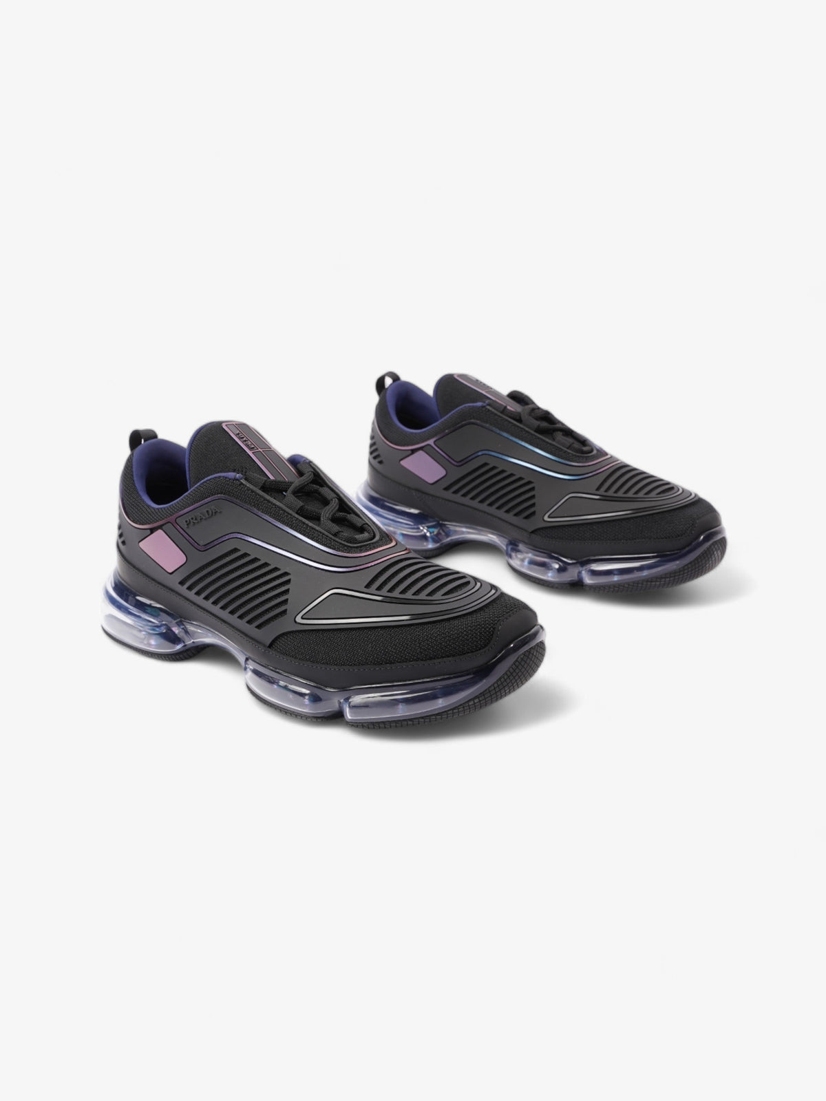 Prada Cloudbust Air Sport Sneakers Black / Iridescent  Rubber EU 41 UK 8