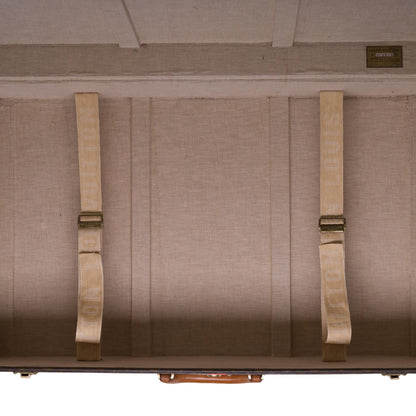 LOUIS VUITTON Rare 75 Suitcase in brown monogram canvas