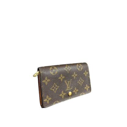 LOUIS VUITTON Louis Vuitton Monogram Tresor Wallet TRE2 - Brown