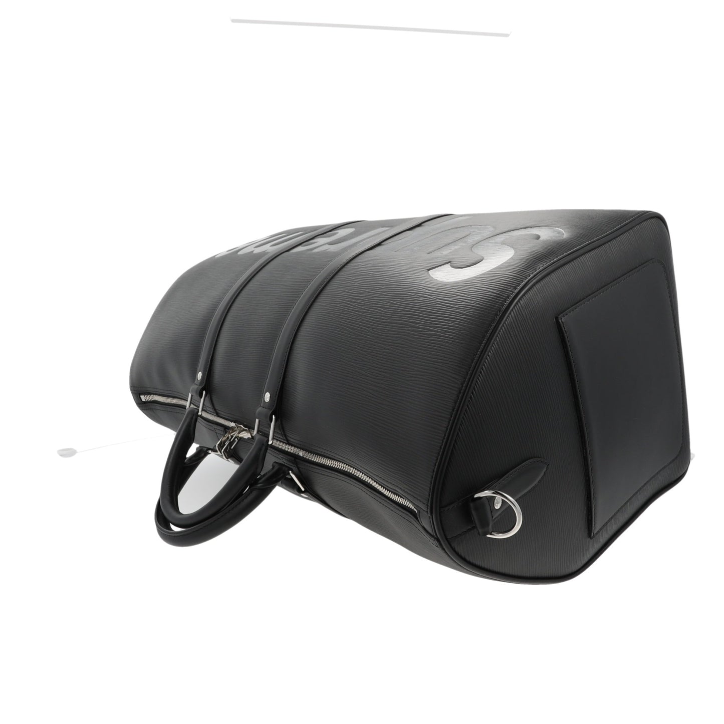 LOUIS VUITTON X SUPREME X Supreme Black Epi Keepall 55 Travel Bag