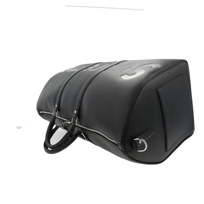 LOUIS VUITTON X SUPREME X Supreme Black Epi Keepall 55 Travel Bag