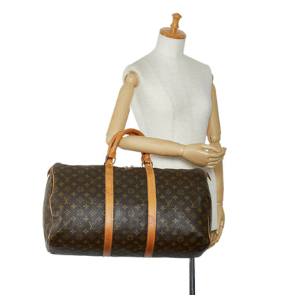 LOUIS VUITTON Monogram Keepall 50 Travel Bag