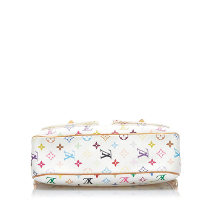 LOUIS VUITTON Monogram Multicolore Lodge PM White