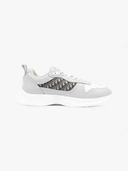 Christian Dior B25 Grey Oblique / White Leather EU 42 UK 8