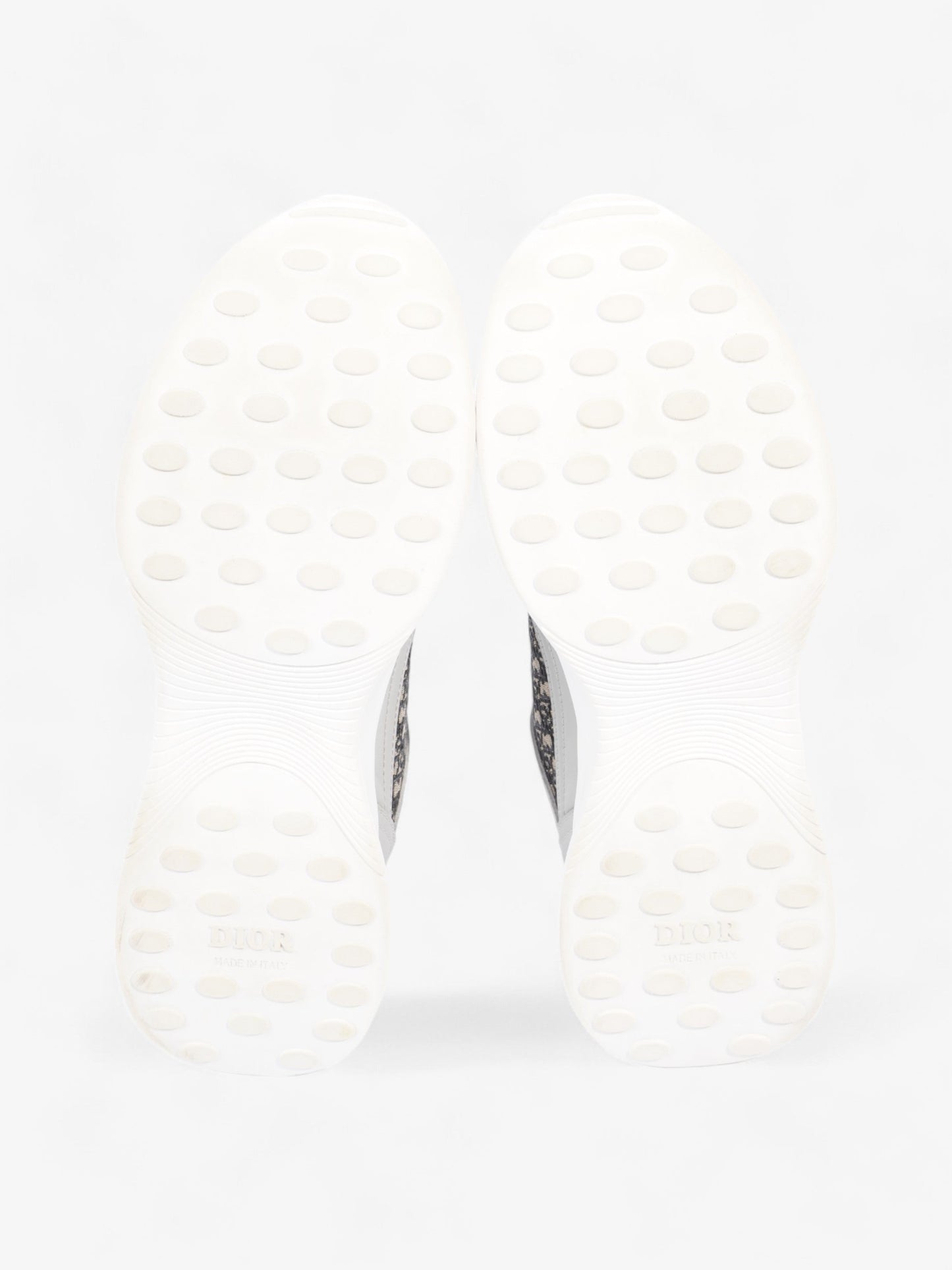 Christian Dior B25 Grey Oblique / White Leather EU 42 UK 8