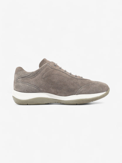 Prada America Cup Grey Suede EU 40 UK 7