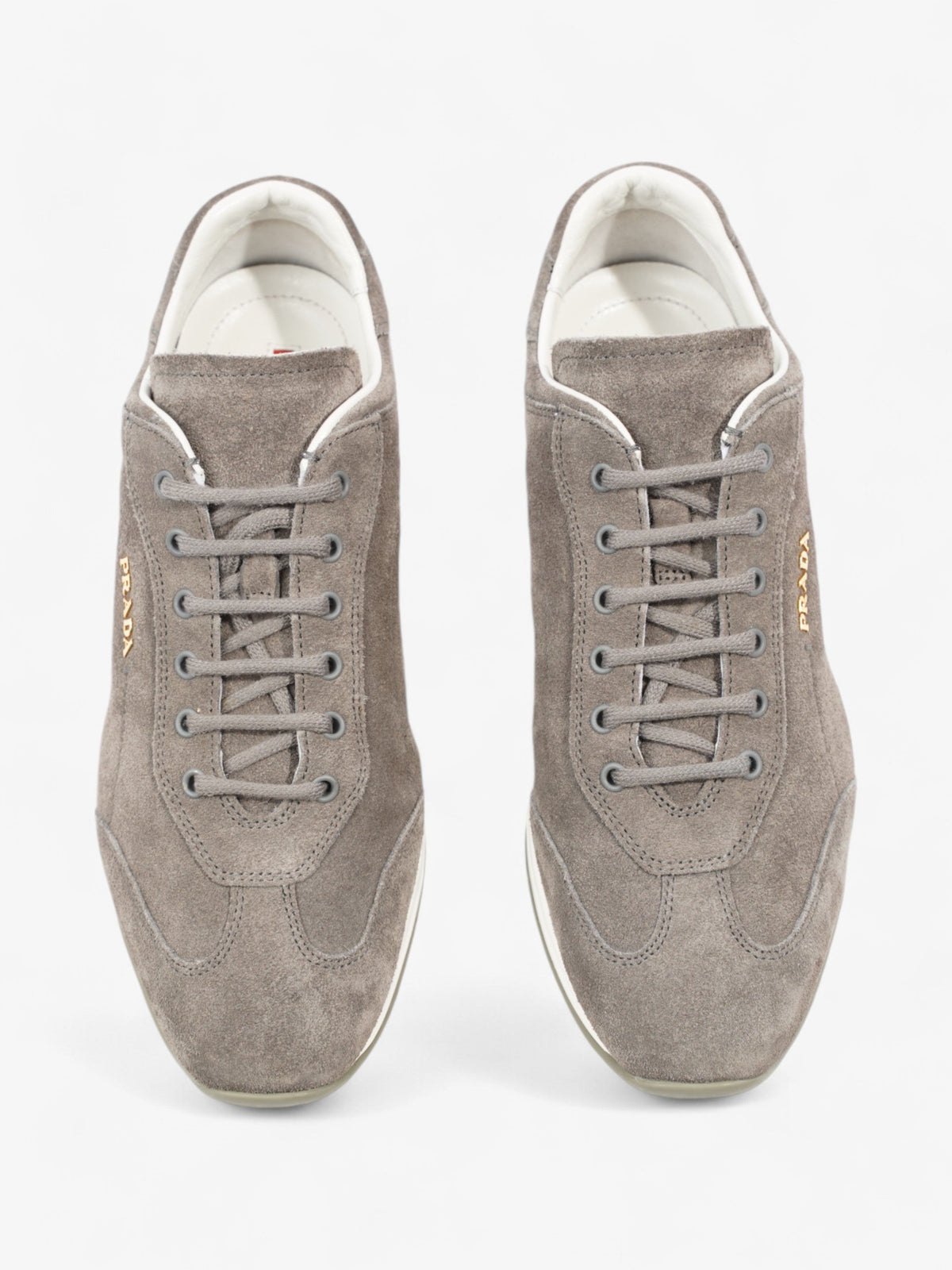 Prada America Cup Grey Suede EU 40 UK 7